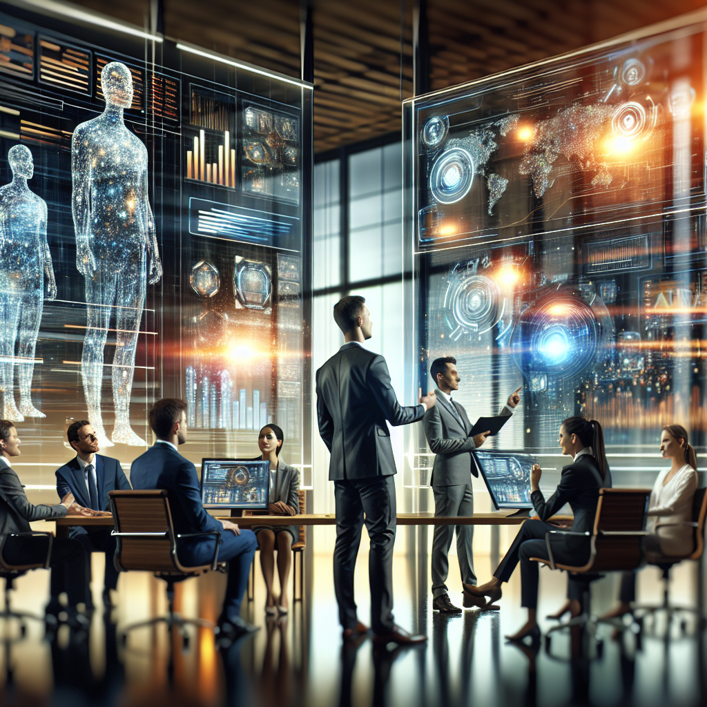 An image illustrating Managing AI Integration in Business Leadership