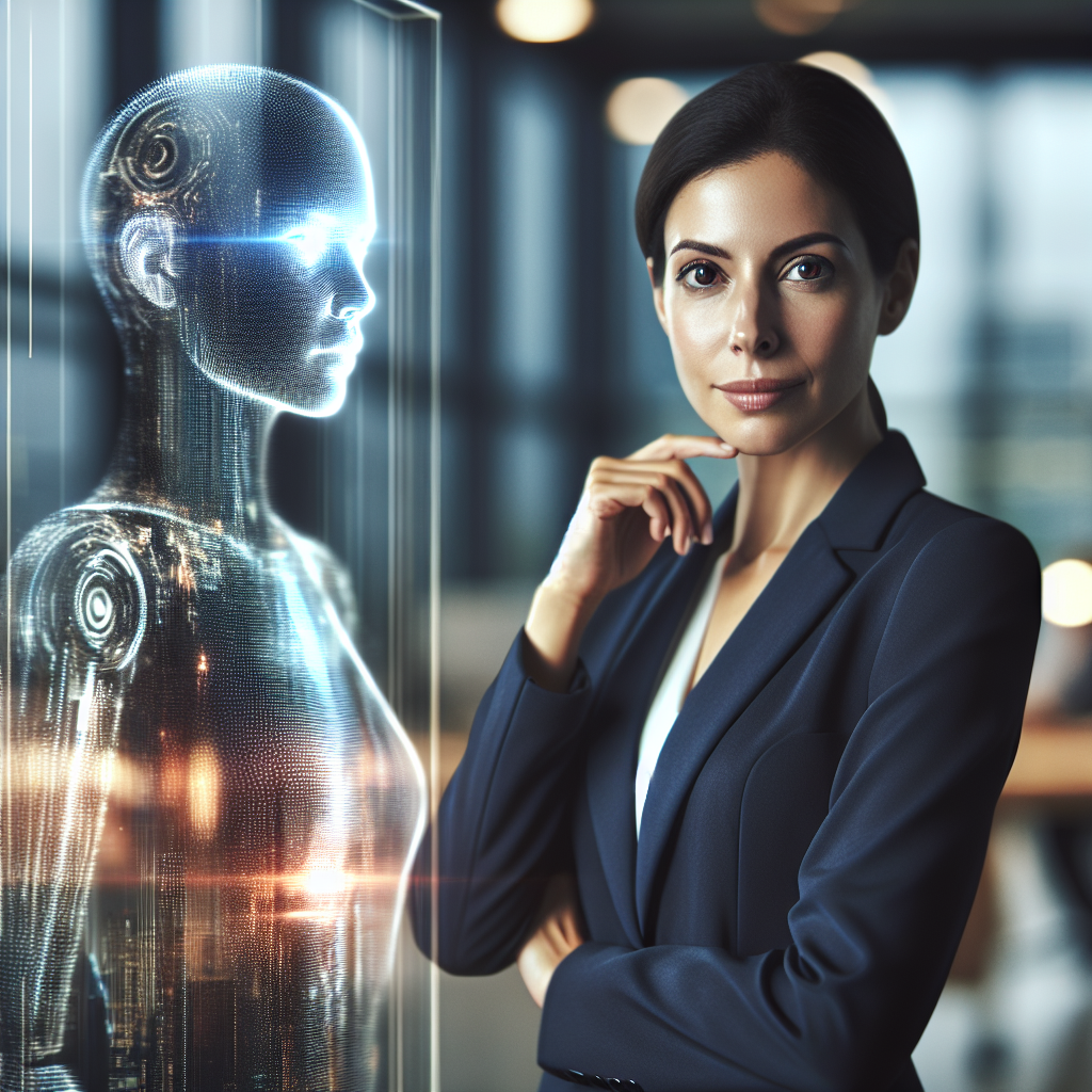 An image illustrating Integrating AI in Business Leadership