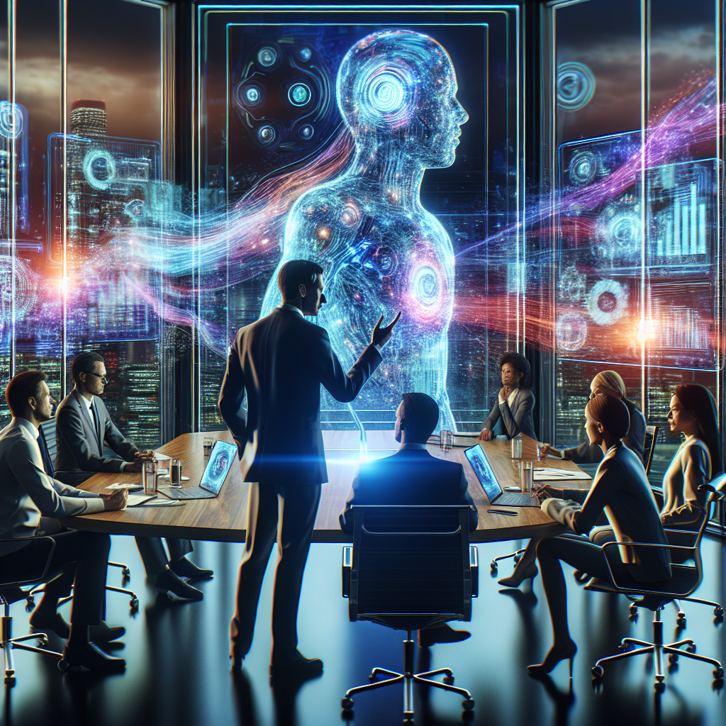 An image illustrating Strategies for Business Leaders to Integrate AI Effectively