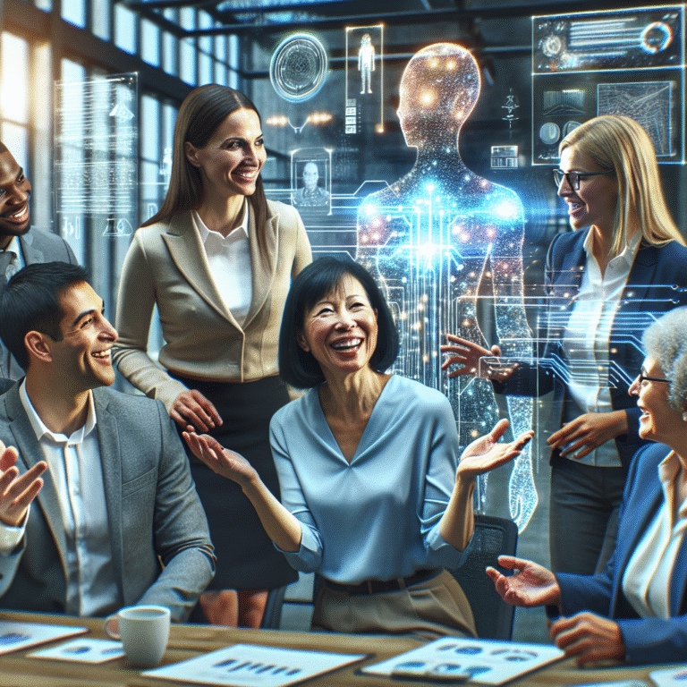 An image illustrating Harnessing AI: Leadership Strategies for Business Integration