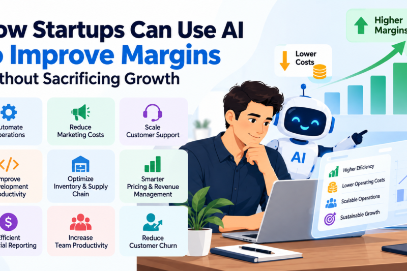 How Startups Can Use AI to Improve Margins Without Sacrificing Growth