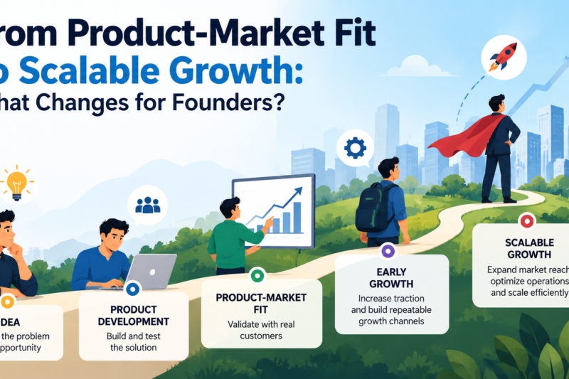 From Product-Market Fit to Scalable Growth: What Changes for Founders?